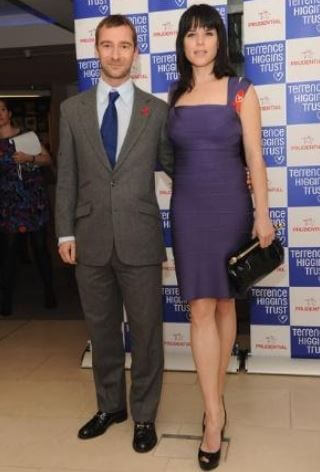 Caspian Feild's Mother, Neve Campbell, with her ex-husband, John Light.